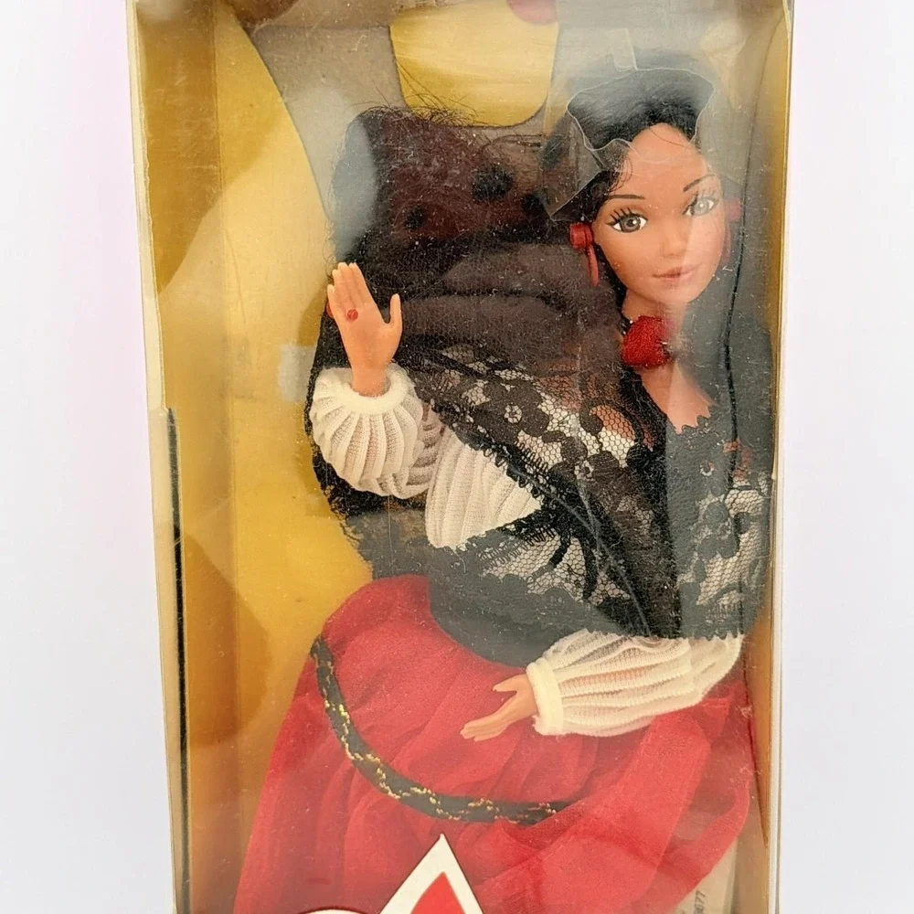Vintage 1979 Hispanic Barbie Fashion Doll Mattel No 1292 12in In Box Taiwan
